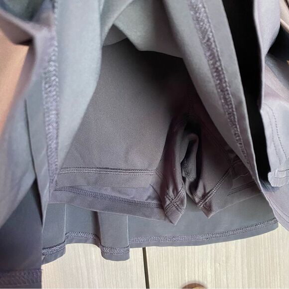 Xersion Gray Pleated Skort Skirt Large - Picture 5 of 10